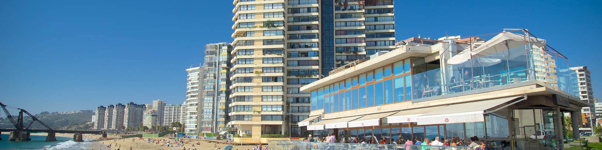 Acapulco Beach which includes a beach and a city