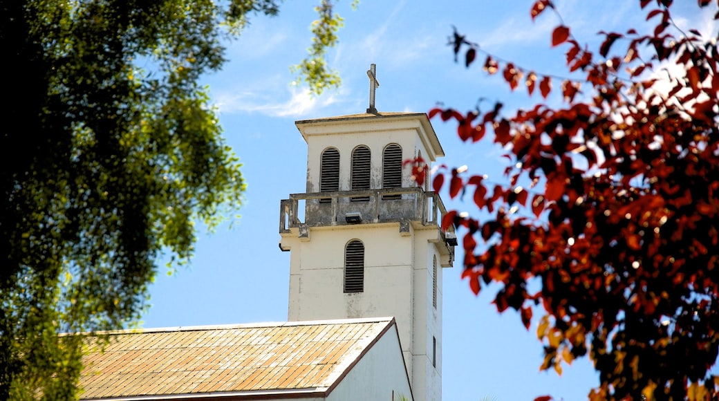 Catedral de Villarrica welches beinhaltet Kirche oder Kathedrale