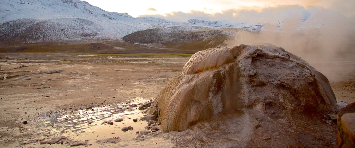 Geysers dâEl Tatio qui includes scĂšnes tranquilles et panoramas