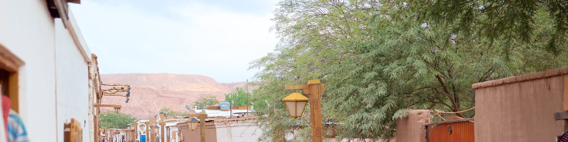 San Pedro de Atacama as well as a small group of people
