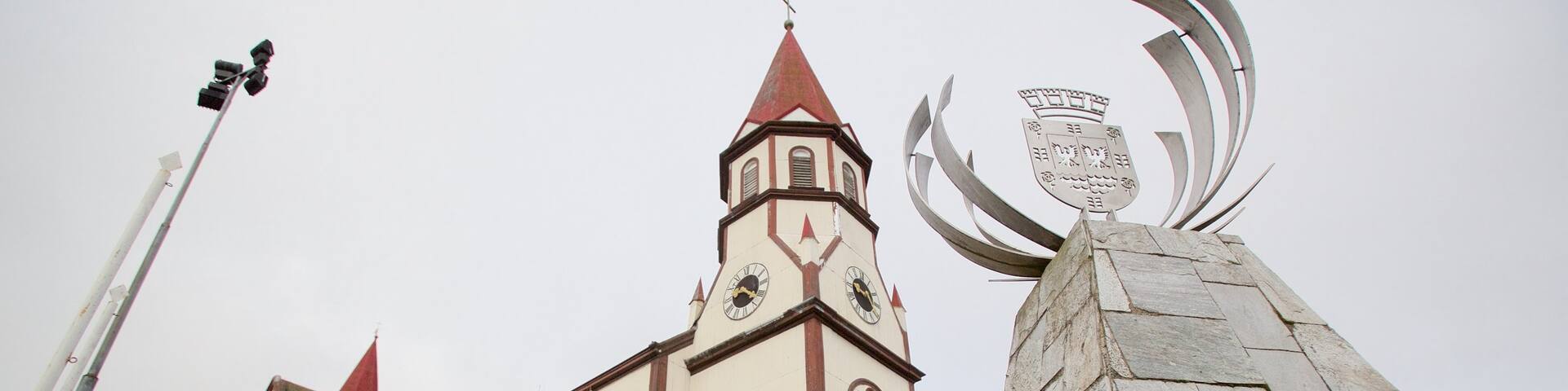 Church of the Sacred Heart showing heritage elements and a church or cathedral