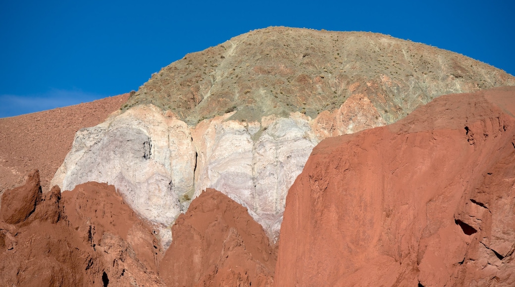 Arco Iris Valley showing desert views