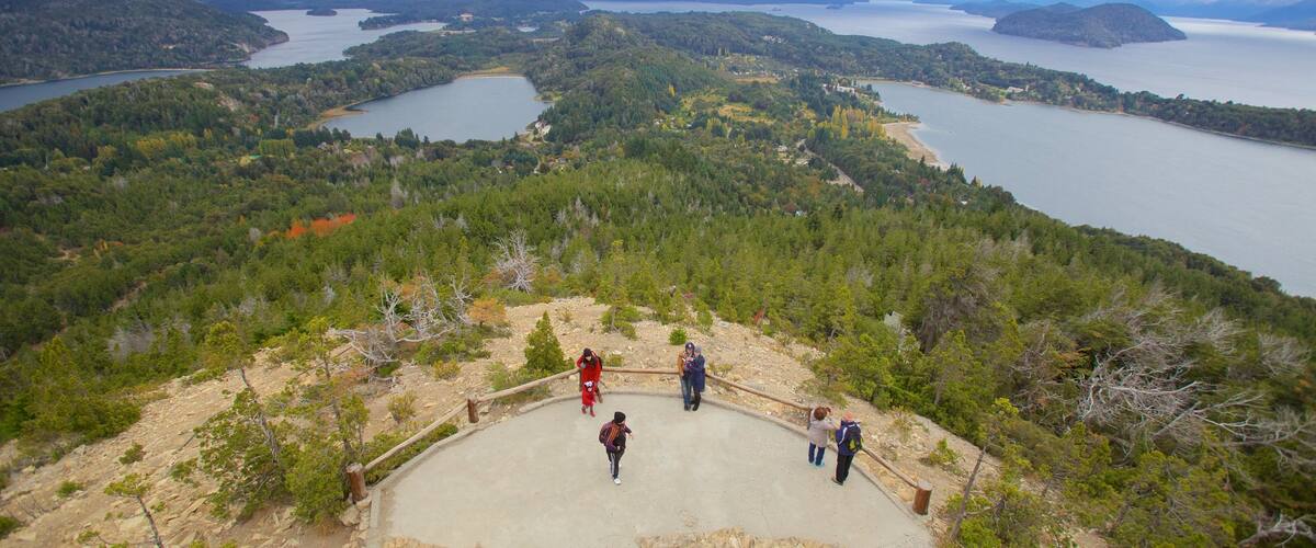 Cerro Campanario showing views, landscape views and a lake or waterhole