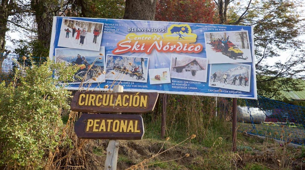 Cerro Otto mostrando señalización