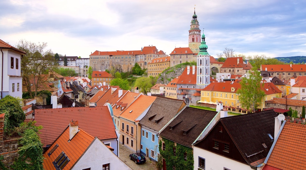 CeskĂœ Krumlov montrant ville