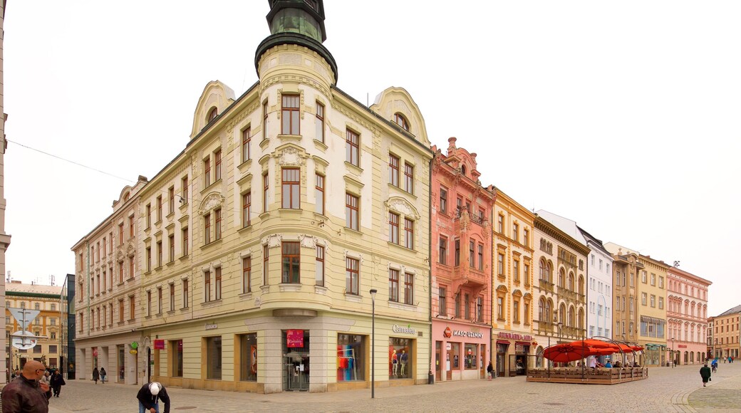 Olomouc which includes a square or plaza and a city