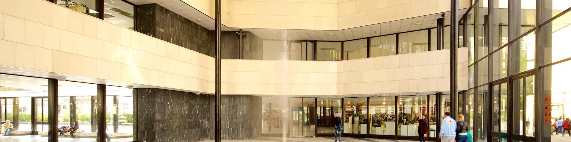 Karlovy Vary showing interior views