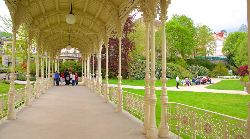 Karlovy Vary 设有 花園 和 傳統元素