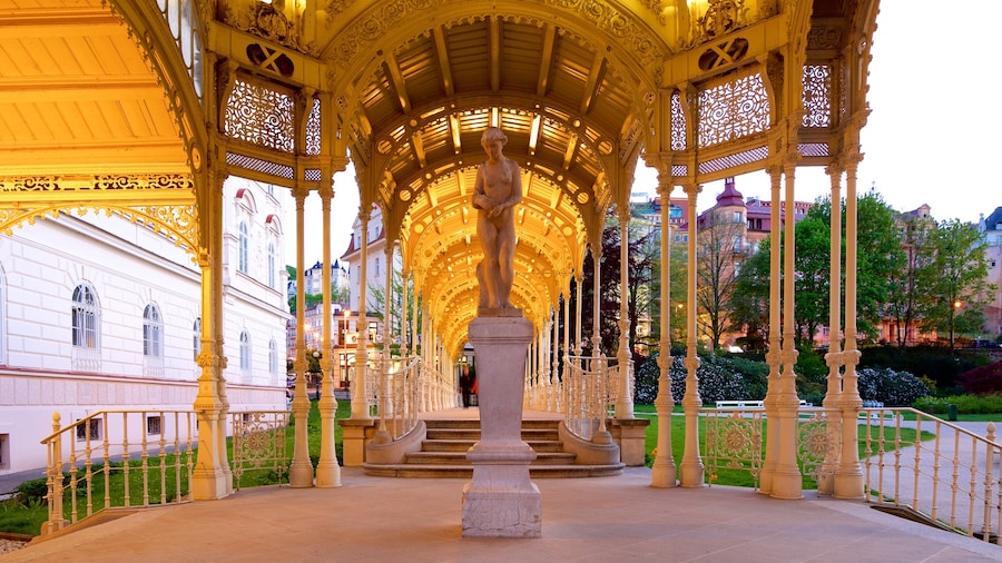 Karlovy Vary caratteristiche di giardino, statua o scultura e oggetti d\'epoca