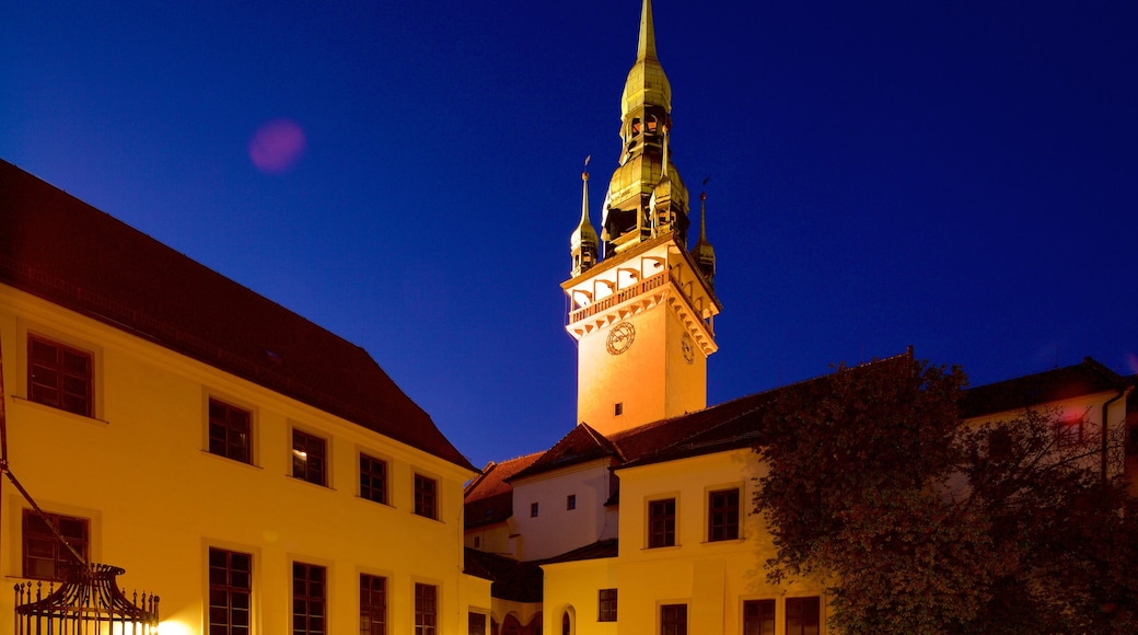 Brno das einen bei Nacht
