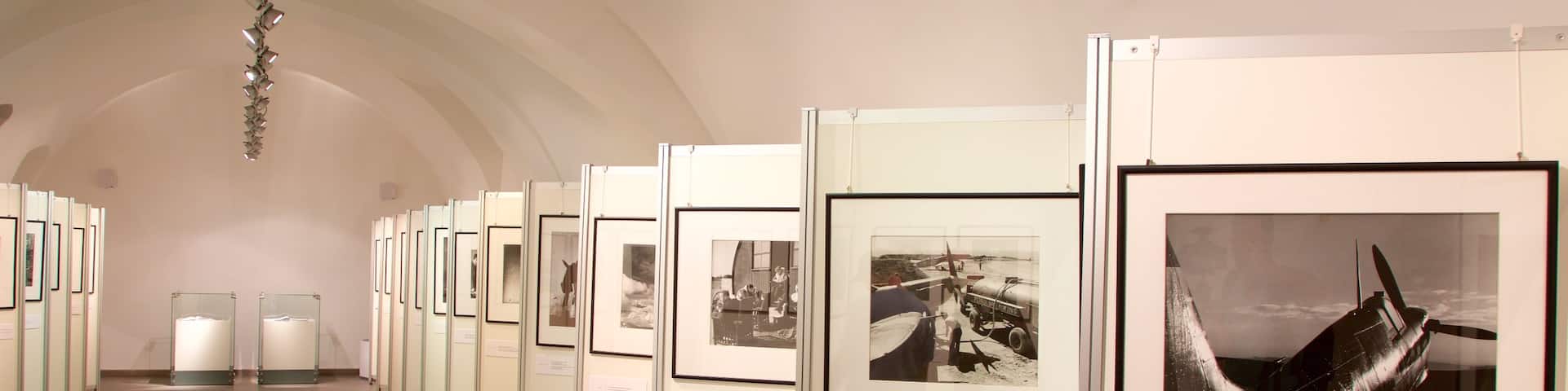 Bratislava City Museum showing interior views