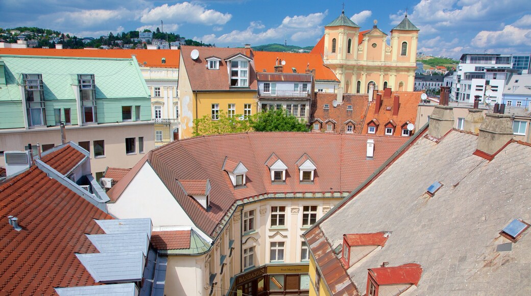 Bratislava showing a city