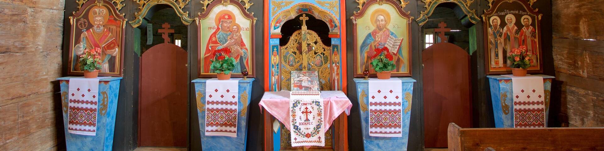 Bardejov qui includes aspects religieux et vues intérieures