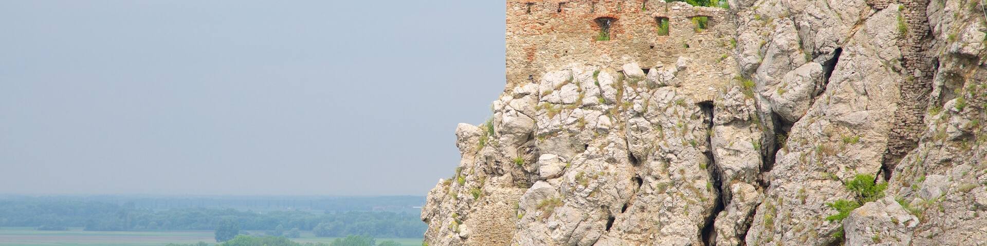 Devin Castle showing a castle, a ruin and heritage elements