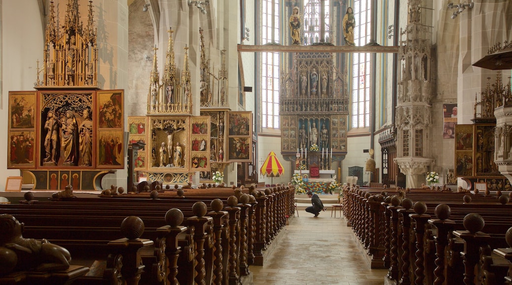 Prešov Region which includes interior views, a church or cathedral and heritage elements