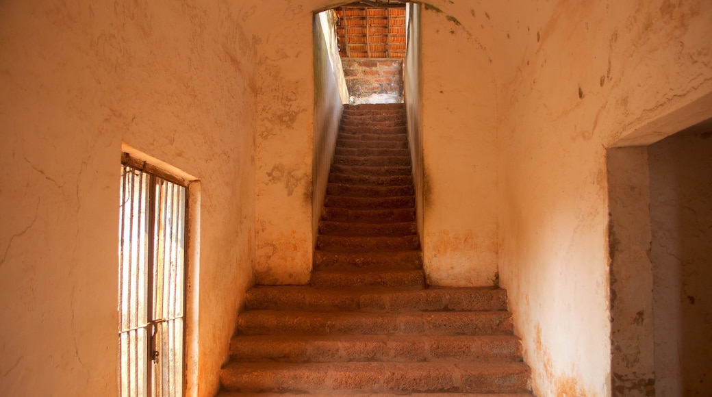 Candolim Beach - Fort Aguada showing interior views