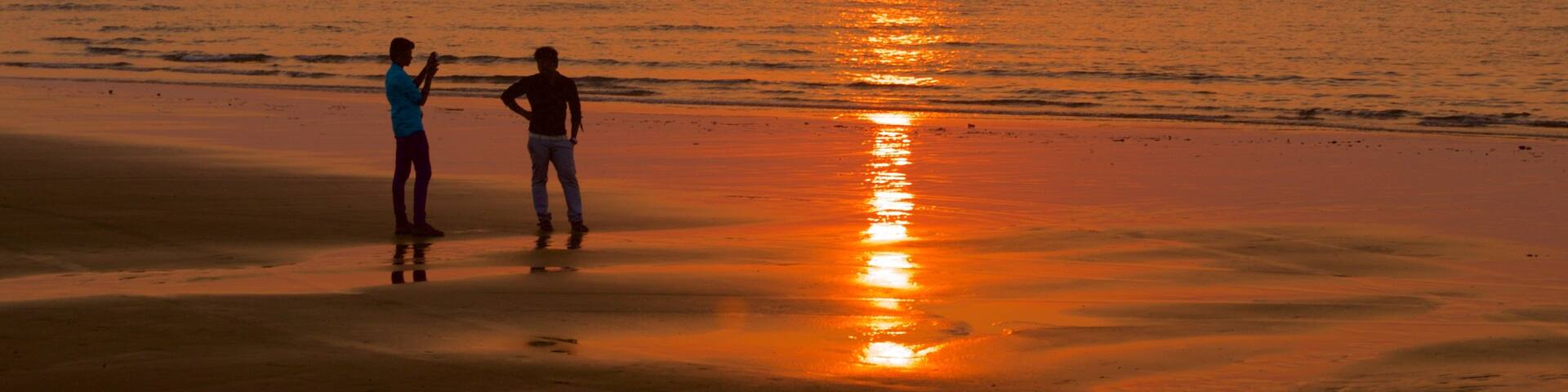 Miramar Beach featuring a sandy beach, general coastal views and a sunset