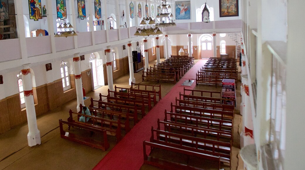 Mount Carmel Church featuring interior views and a church or cathedral