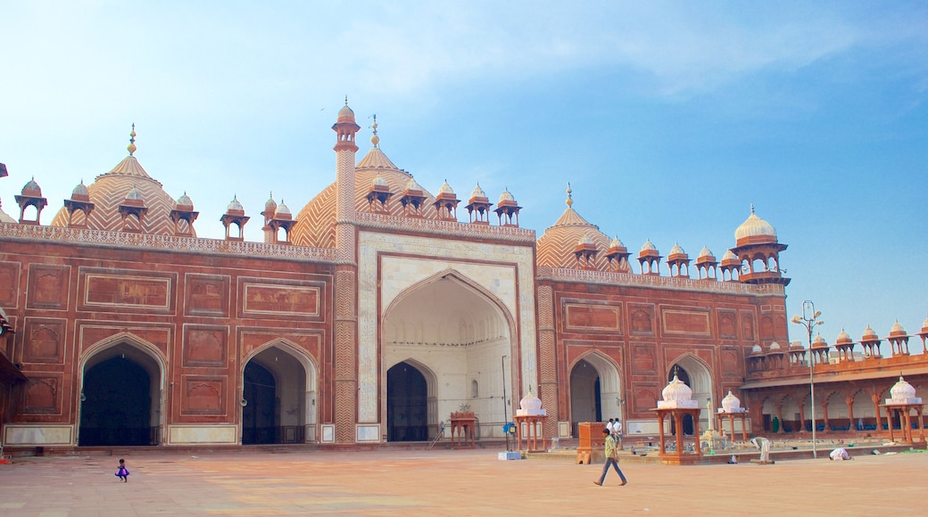 Jama Masjid inclusief een moskee en een plein