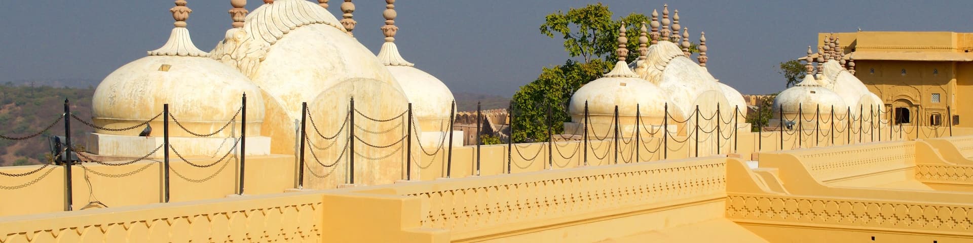 Nahargarh Fort featuring chateau or palace