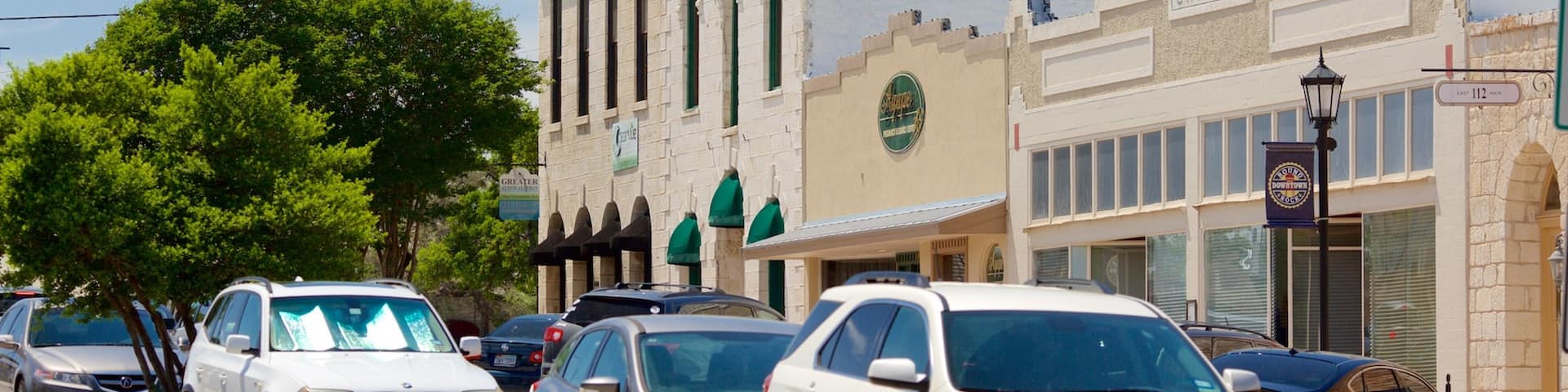 Round Rock which includes a small town or village