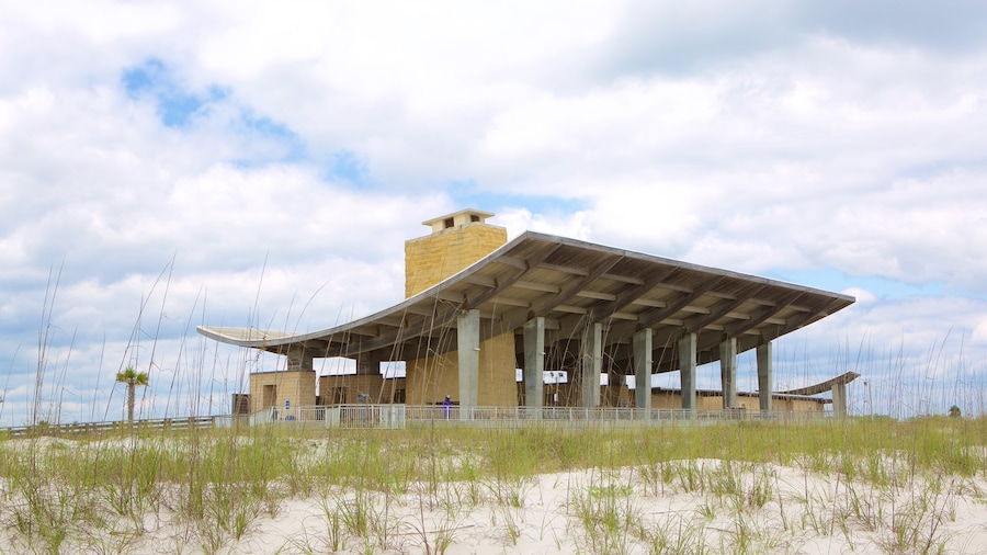 Gulf State Park showing modern architecture