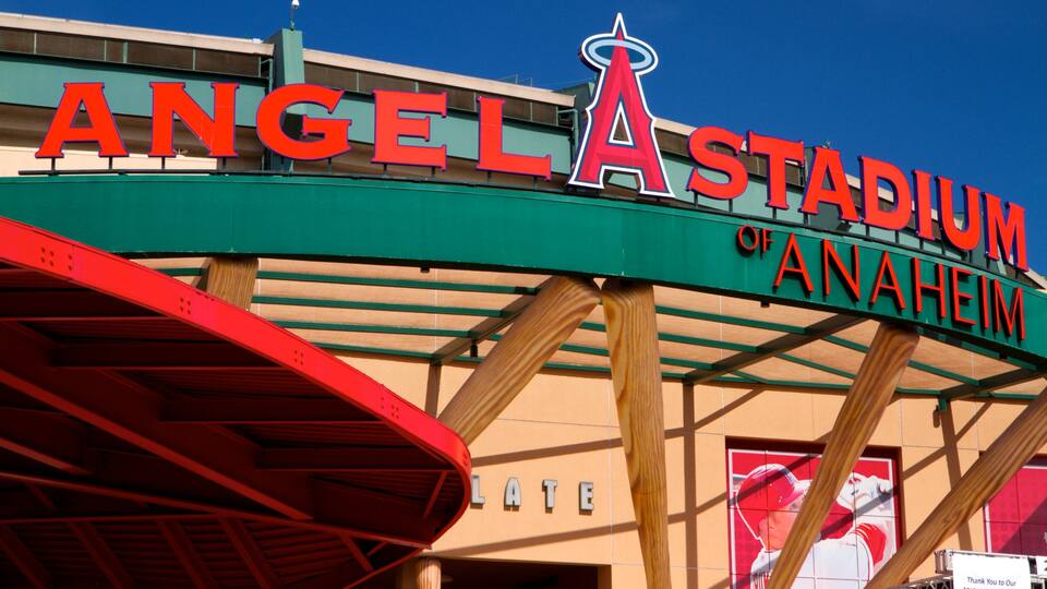 Anaheim showing signage