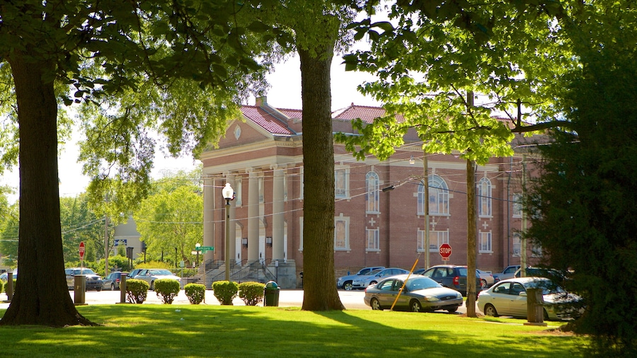 Firenze som omfatter en park og historiske bygningsværker