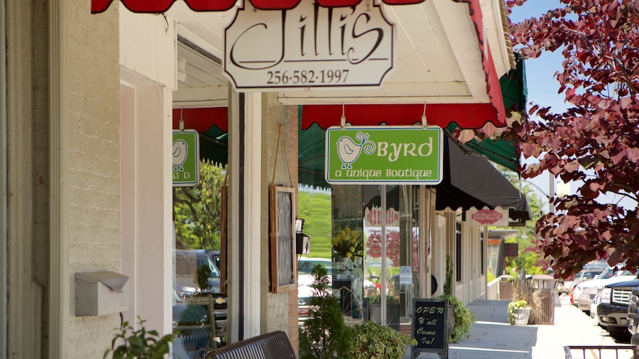 Guntersville showing signage