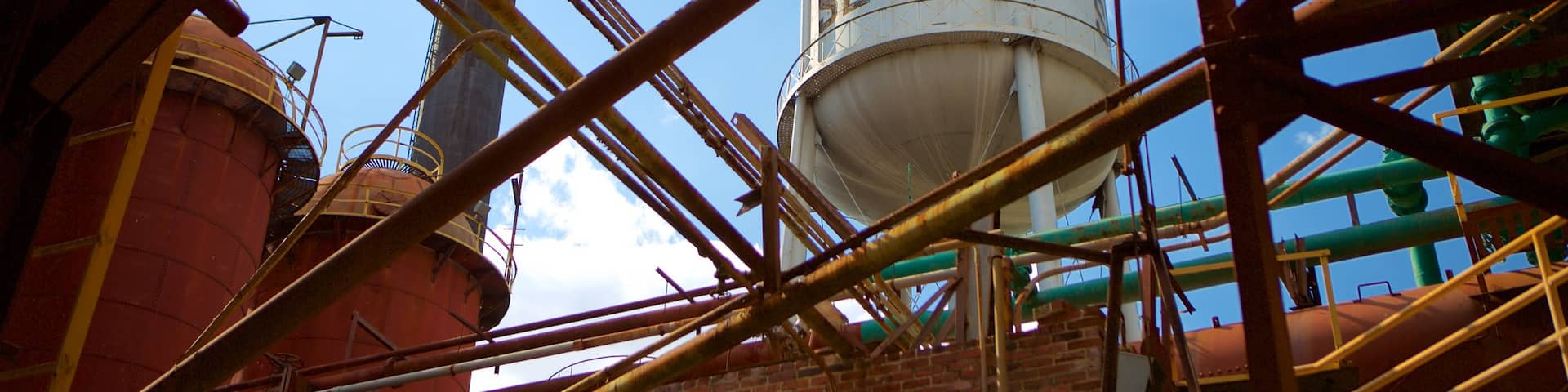 Sloss Furnaces which includes industrial elements