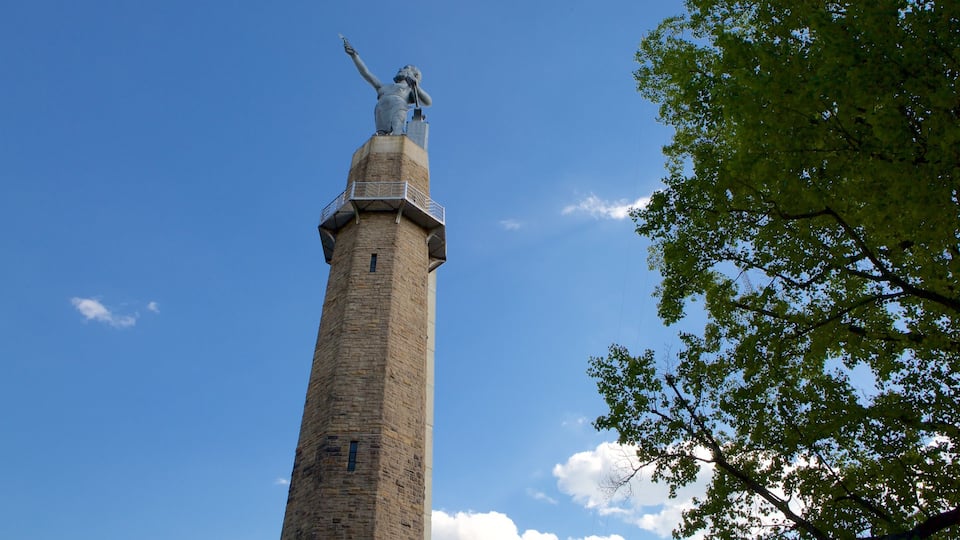 Vulcan Statue which includes a statue or sculpture