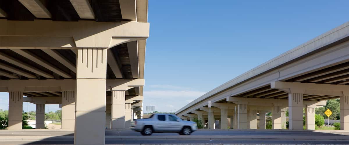 Cedar Park featuring vehicle touring and a bridge