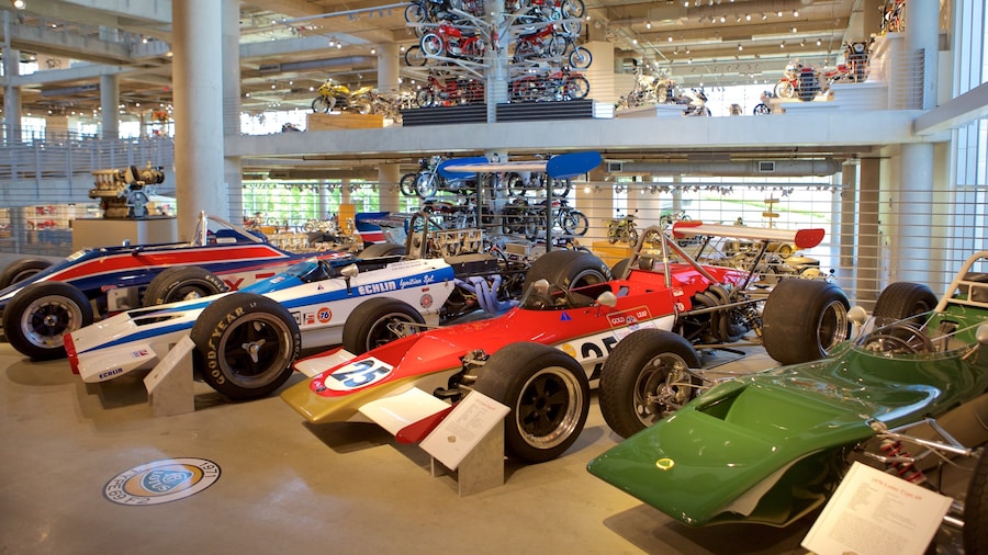 Barber Motorsports Park featuring interior views