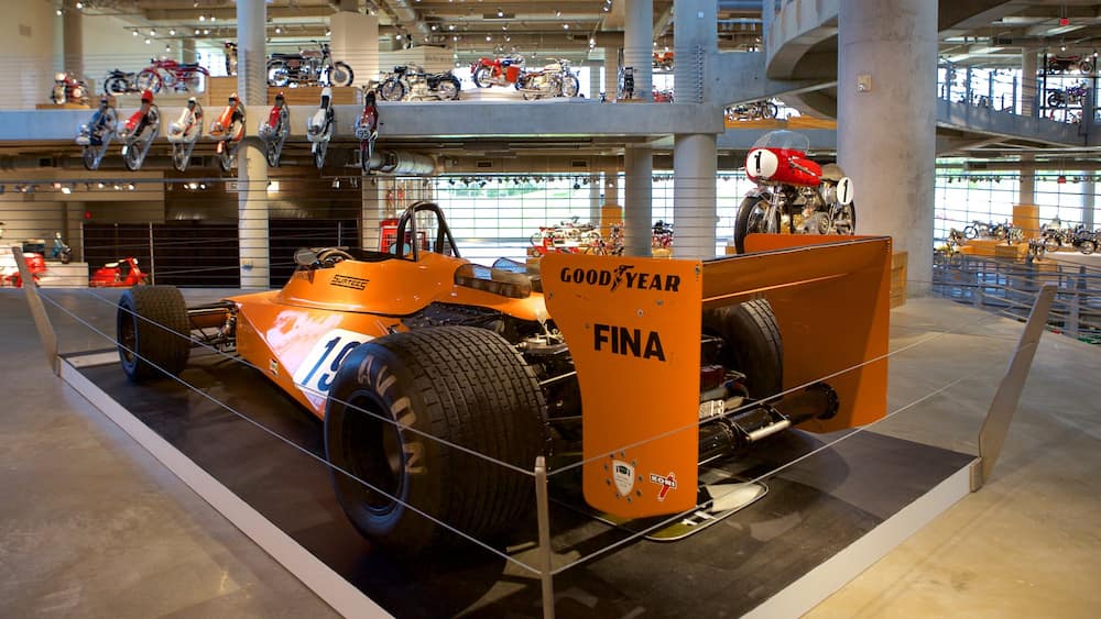 Barber Motorsports Park which includes interior views