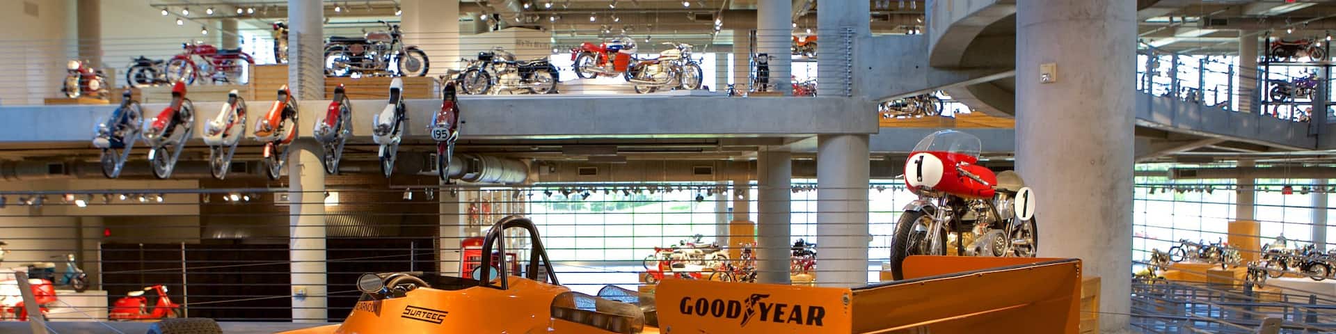 Barber Motorsports Park which includes interior views