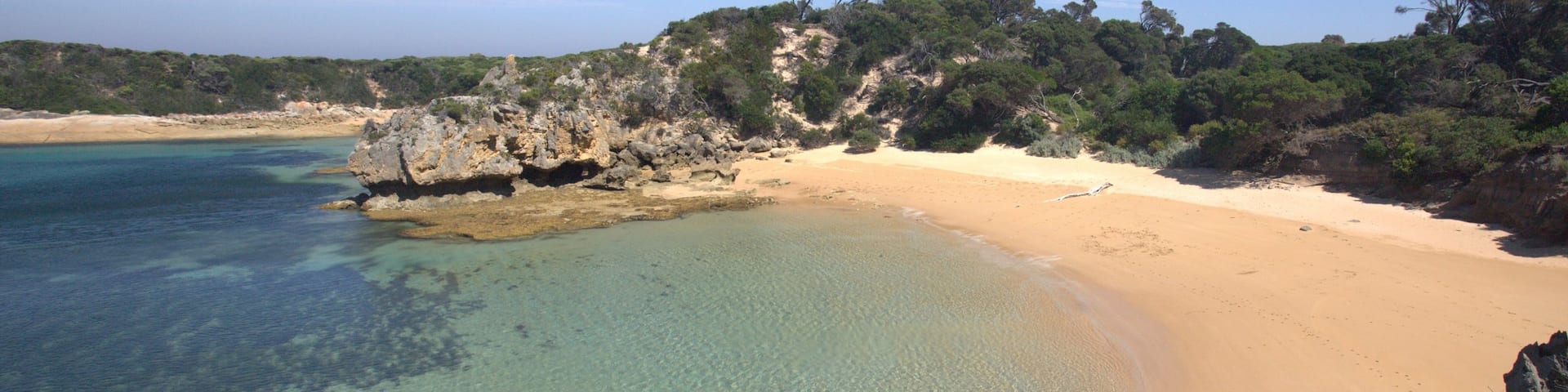 Flinders Island showing general coastal views and a sandy beach