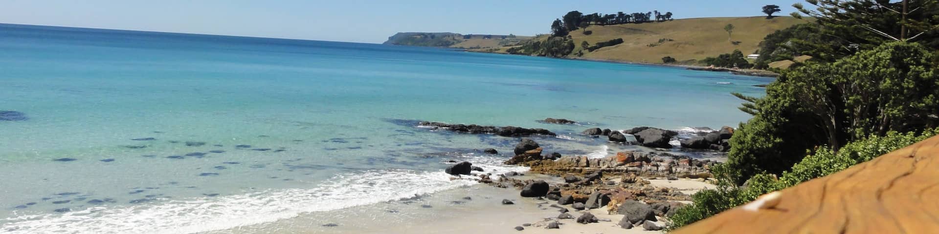 Boat Harbour which includes general coastal views and a beach