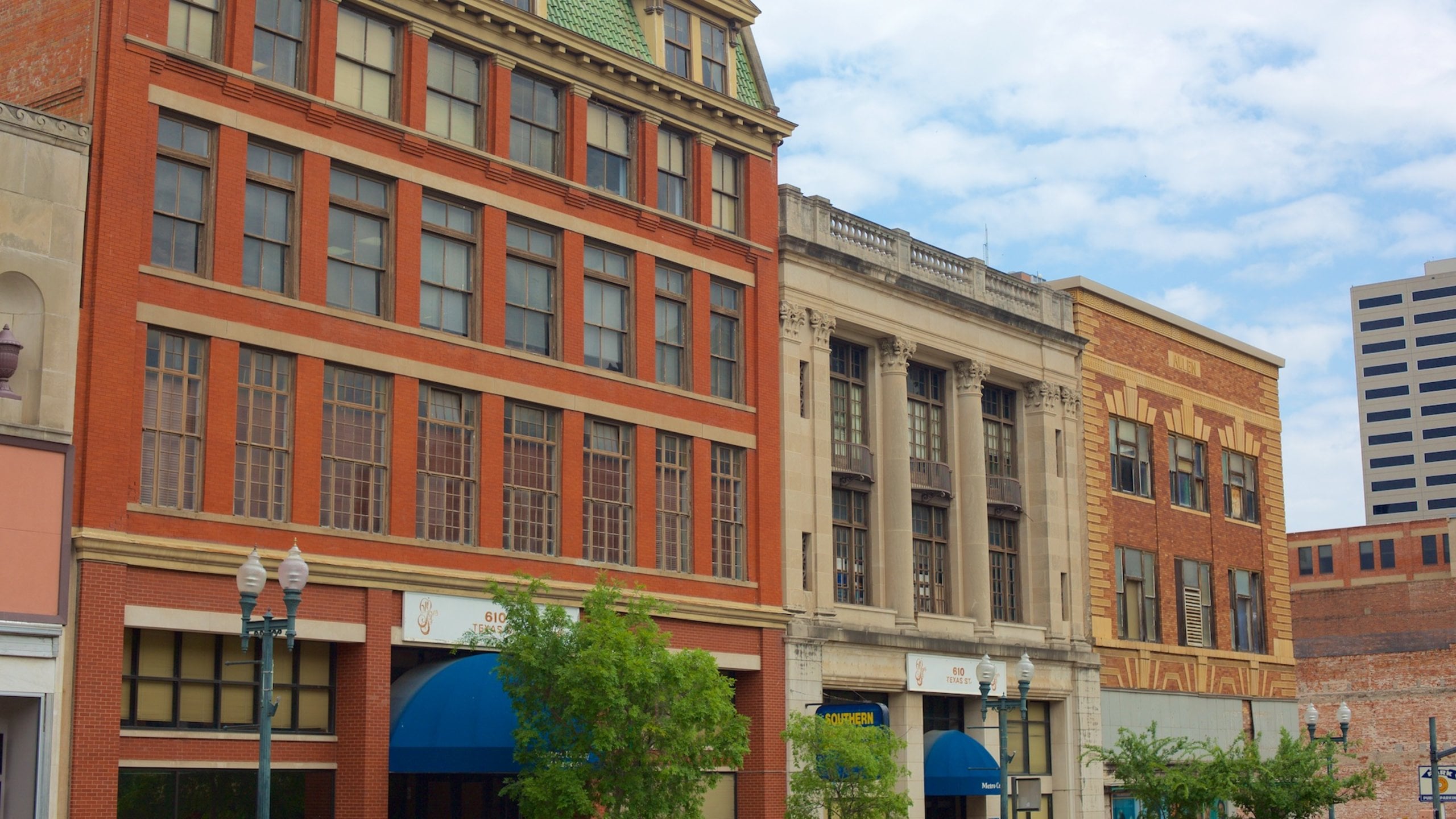 Shreveport que incluye una ciudad