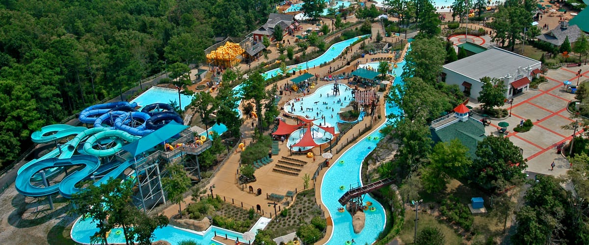 Hot Springs mettant en vedette parc aquatique