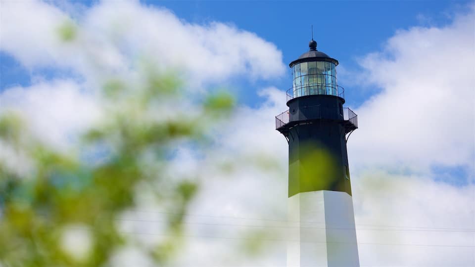 Tybee Island caracterizando um farol