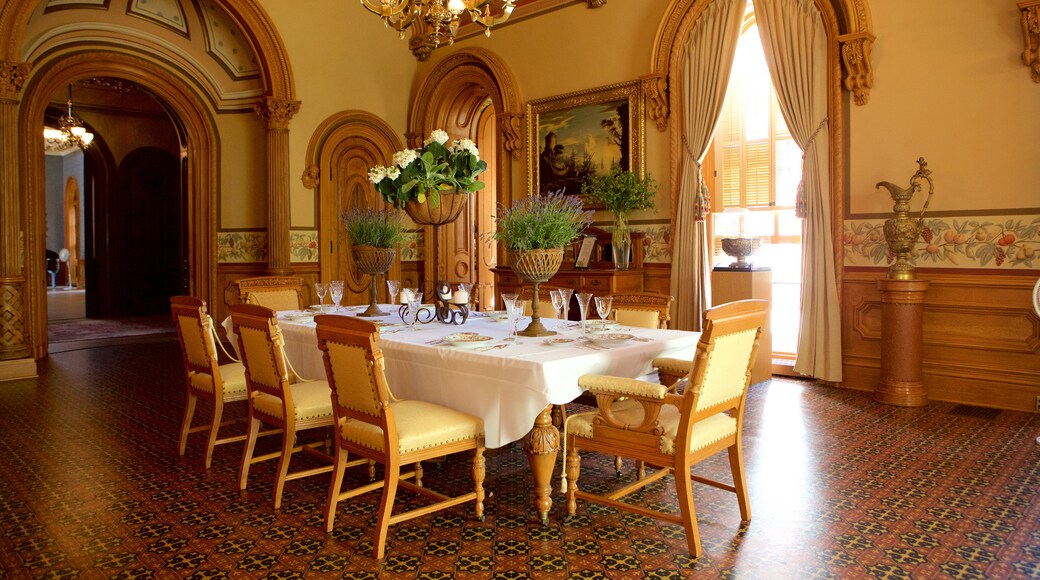 Hay House showing interior views and heritage elements