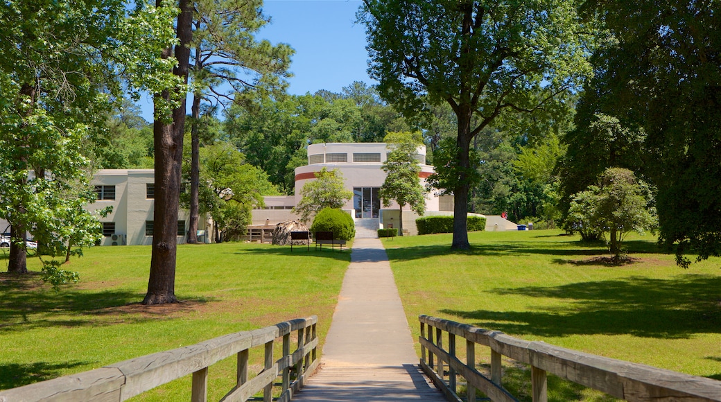 Ocmulgee National Monument showing a park