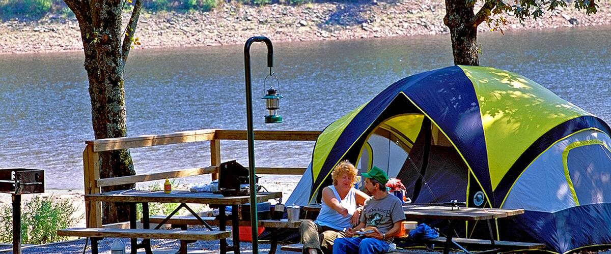 Greenbrier featuring camping as well as a couple