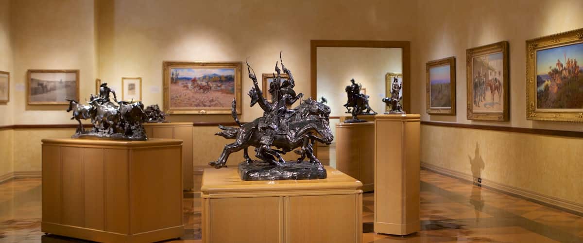 R.W. Norton Art Gallery featuring interior views