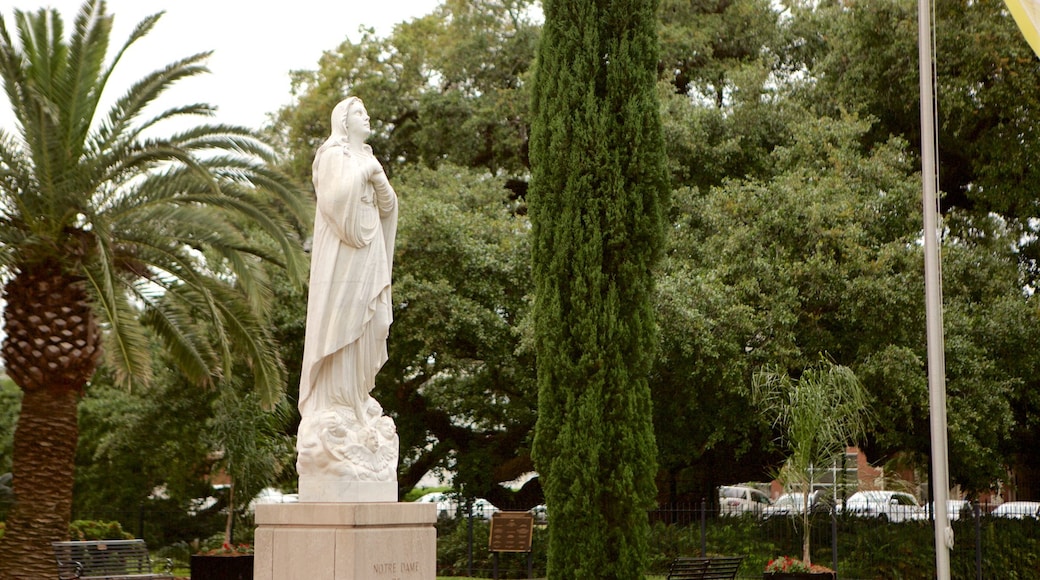 Cathedral of St John featuring religious elements and a statue or sculpture