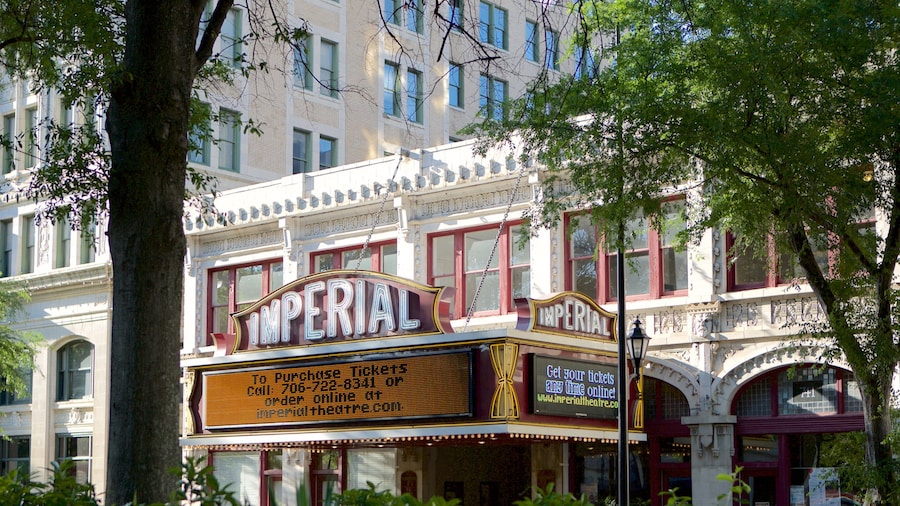 Augusta Imperial Theater featuring theatre scenes