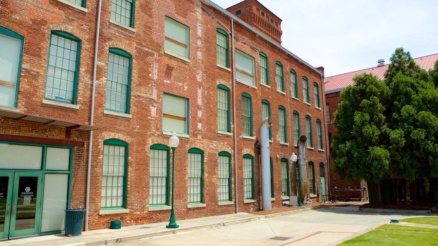 The Augusta Canal Interpretive Center at Enterprise Mill showing heritage architecture