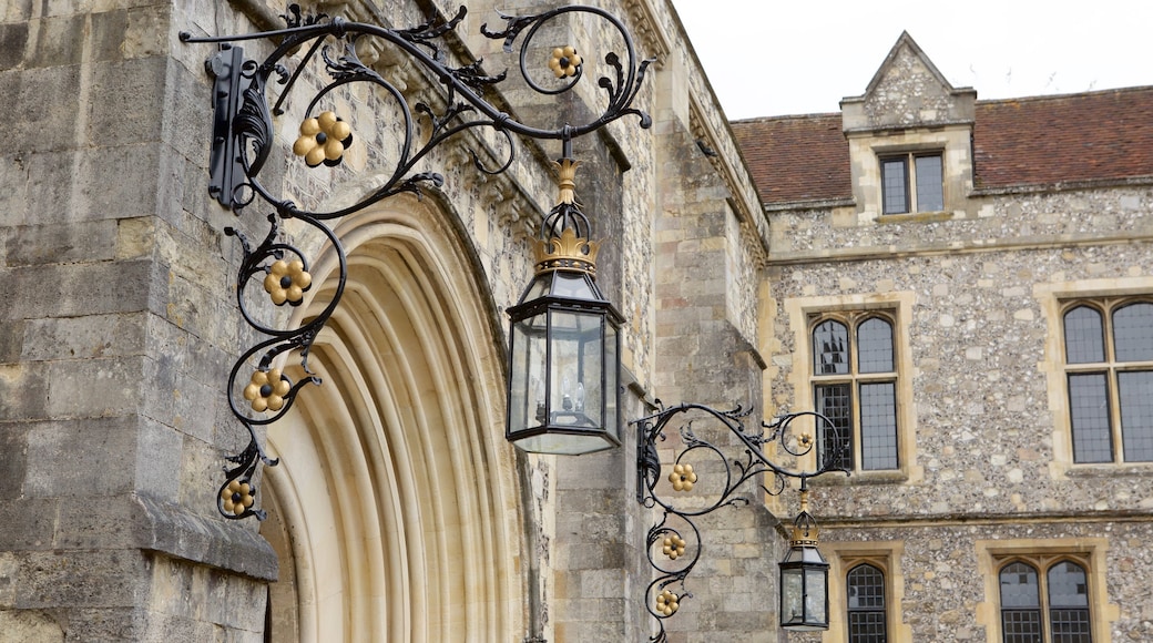 Great Hall showing heritage architecture