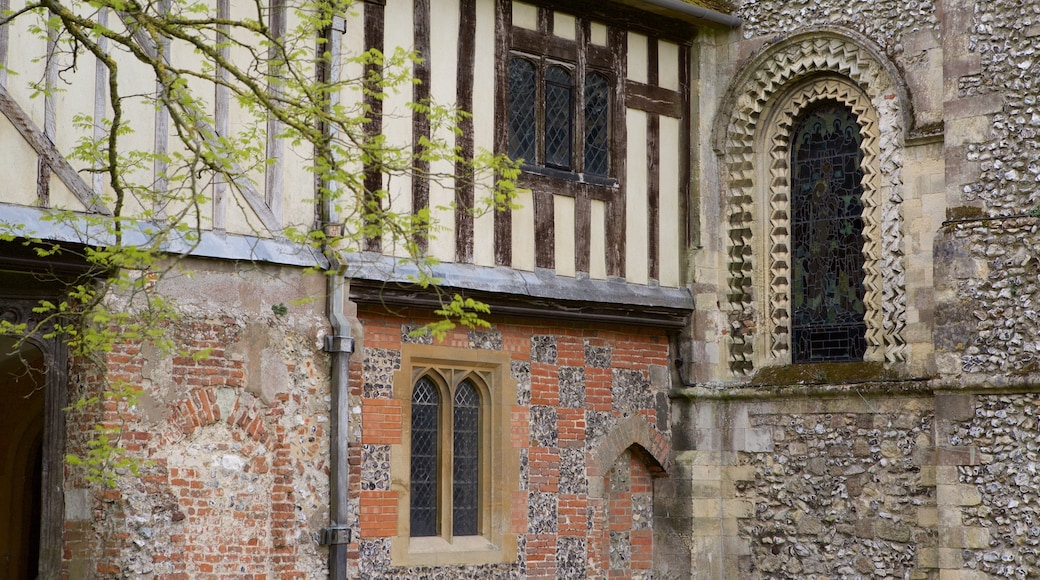 Hospital of St Cross which includes heritage architecture