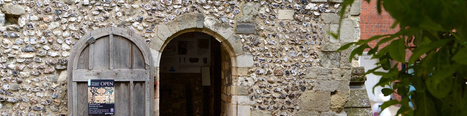 Westgate Museum showing heritage architecture